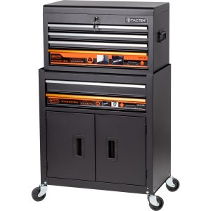 Szafka narzędziowa dwuczęściowa 61,6 cm 6 szuflad - Tactix 326424BK