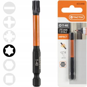 Bit udarowy 75MM T-40, 1 szt. - Tactix 455448