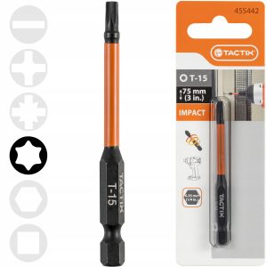 Bit udarowy 75MM T-15, 1 szt. - Tactix 455442