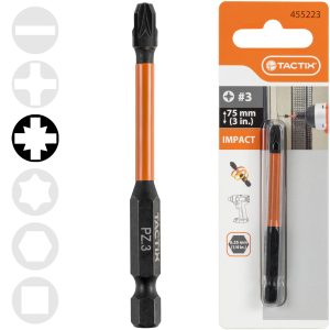 Bit udarowy 75MM PZ3, 1 szt. - Tactix 455223