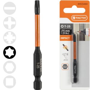 Bit udarowy 75MM T-25, 1 szt. - Tactix 455444