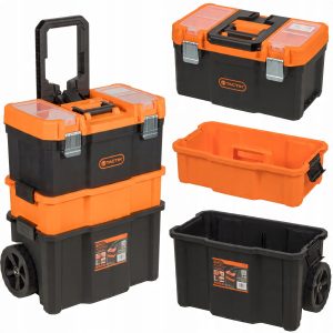 Skrzynka narzędziowa mobilna 3w1 - Tactix 320440